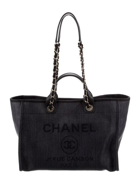 chanel deauville tote new|Chanel deauville medium tote.